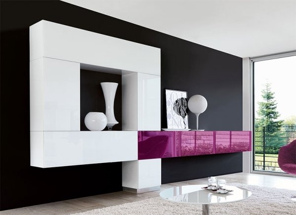 Sala de estar-design-living-wall-design-modern-white-violet-bright-shine