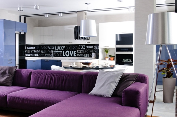 beautiful-ideas-living-room-design-na-tendência-cor-orquídea-roxo-sofá-conjunto