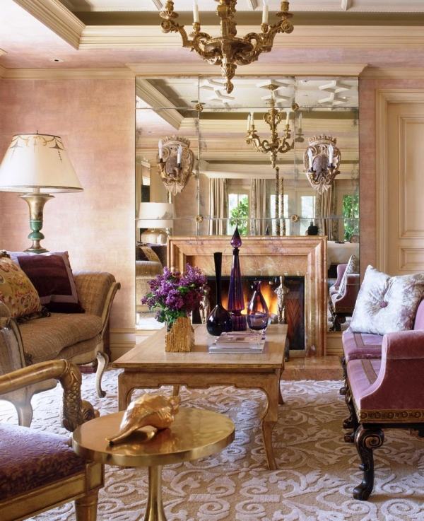 living room design-trend-color-pantone-radiant-orchid-living-accessories