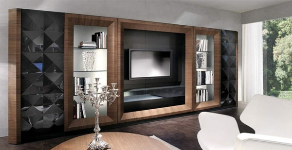 estante de madeira-besana-black-glass