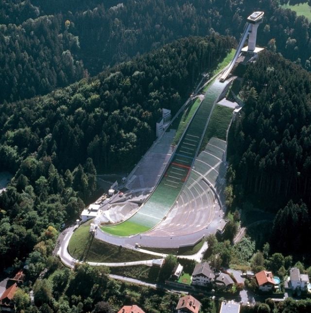 -Bergisel Innsbruck-Áustria Ski Jumping Hill-Four Hills TourneeZaha-Hadid