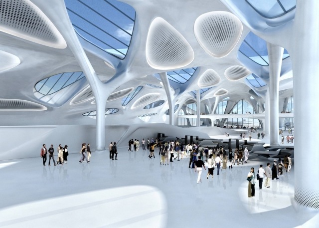 Hadid Passenger Terminal Zagreb Croácia Design Zaha Airy
