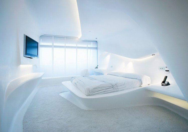 Zaha Hadid Buildings puerte-america-madrid-hotel-minimalista-furniture-white-rooms