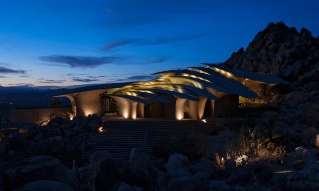 arquitetura residencial no deserto da califórnia afterlight
