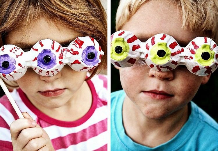 máscara de olhos de monstro funileiro fantasia de monstro carnaval