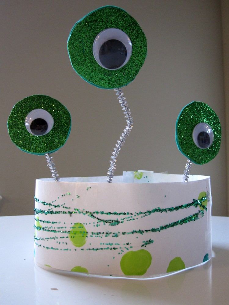 carnaval tinker máscara kita olhos verdes extraterrestres