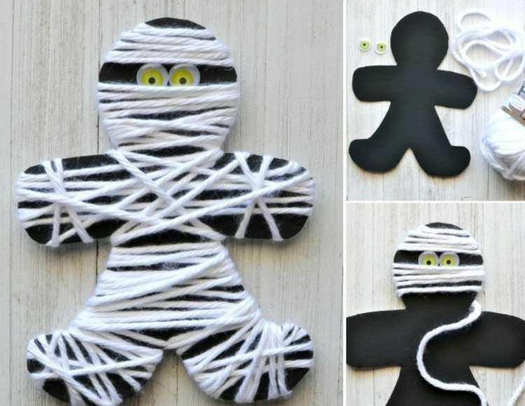 halloween-tinker-children-múmia-papel-simplesmente-lã-fios-mexer-ideias